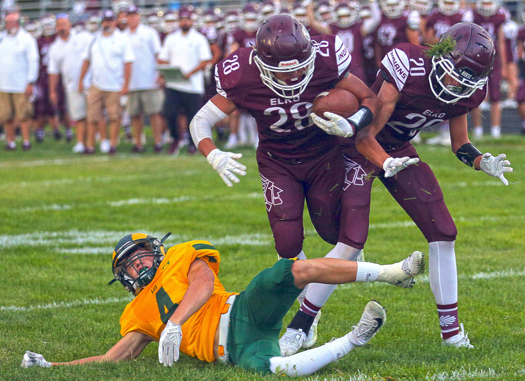Rolando Acosta touchdown